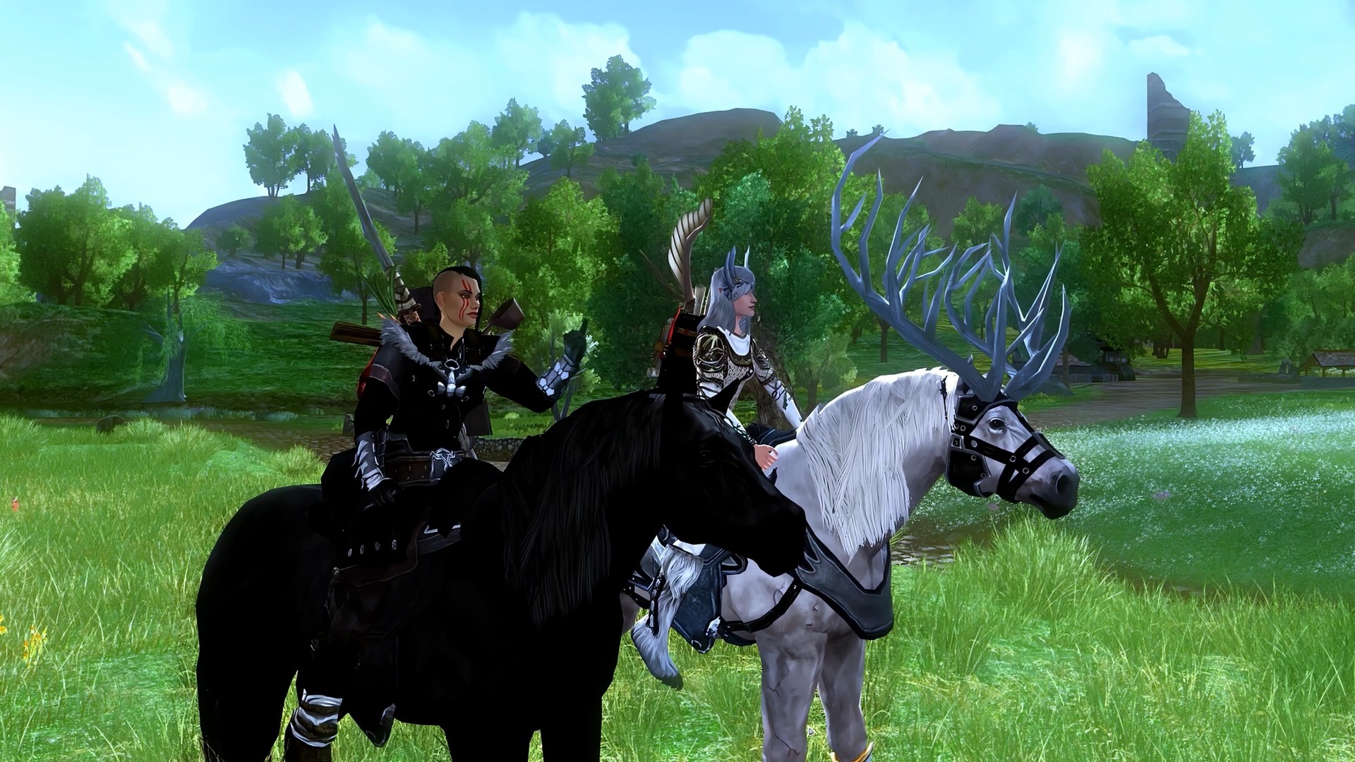 Skaldiv und Alenwen vor Bree