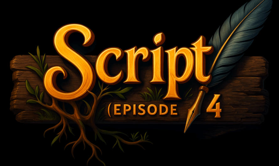 Das Drehbuch zu Folge 4 – Wackel-Witze ist fertig