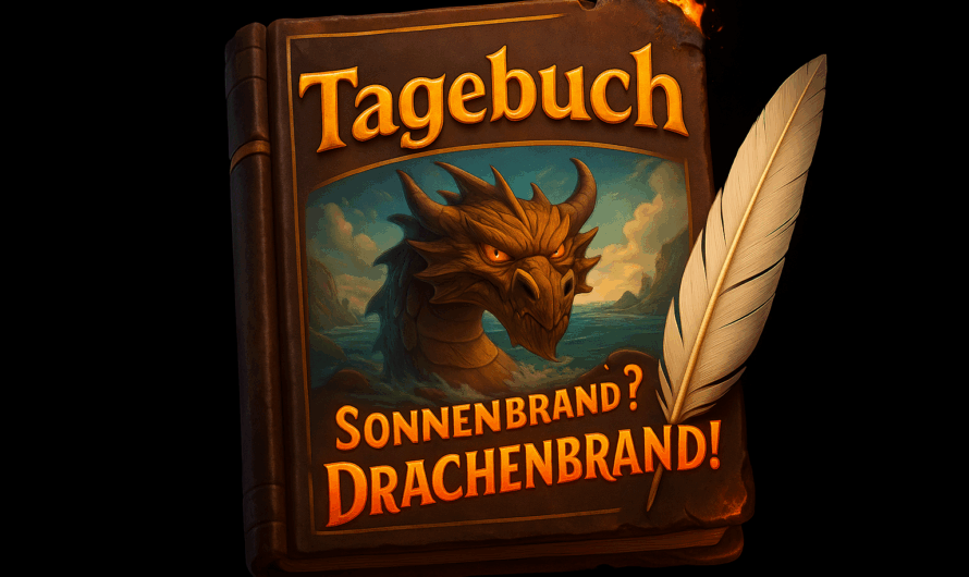 Sonnenbrand? Nein, Drachenbrand!